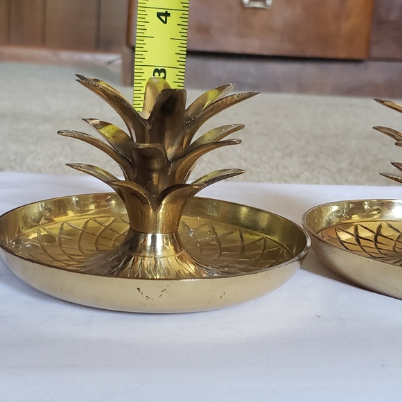 Accents Brass Pineapple Candlestick Pair Poshmark